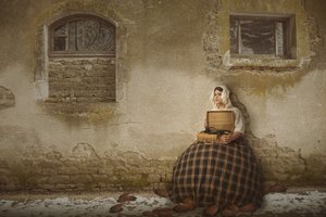 Melankolisk vintage-resenär av Christine von Diepenbroek