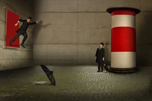 Flykten från den röda dörren av Christine von Diepenbroek