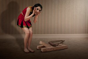 Den rädda cheerleaderns fälla av Christine von Diepenbroek
