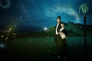 Ett surrealistiskt par och en bläckfisk av Christine von Diepenbroek
