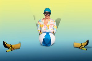 Livfull sommarpopkonst av Christine von Diepenbroek