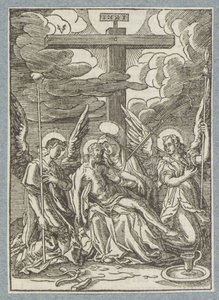 Kristi bävan av Christoffel van Sichem (II)