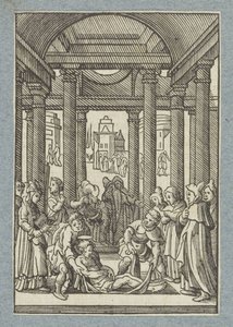 Begravning av Stefan av Christoffel van Sichem (II)