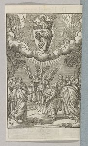 Kristi himmelsfärd av Christoffel van Sichem (II)