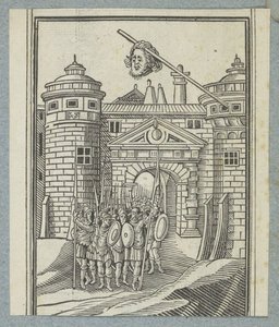 Chef för Holofernes av Christoffel van Sichem (II)