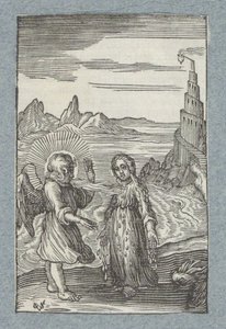 Barn smälter under ängels heta andetag Pia Desideria (serietitel) av Christoffel van Sichem (II)