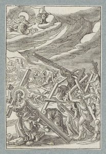 Låt din vilja ske på jorden som i himlen av Christoffel van Sichem (II)