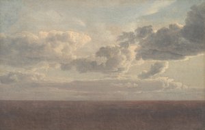 Studie av moln över havet