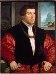 Porträtt av Christoph Baumgartner (målning