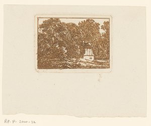 Bondgård i skogen