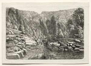 Vatten i bergen