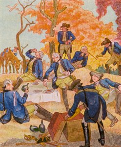 Offiziers-Picknick / Officers