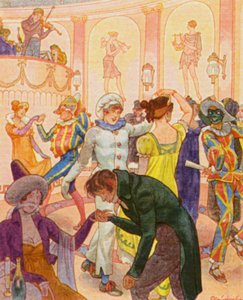 Redoute / Redoubt (färglitografi)