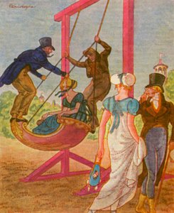 Schaukel / Swing (färglitografi)