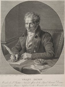 Dominique Vivant-Denon, 1810. av Christophe Guerin