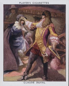 Claude Duval (färg litho)