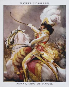 Murat, kung av Neapel (färg litho)