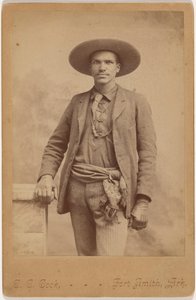 Porträtt av en man,ca. 1880 (foto) av Christopher C. Cook