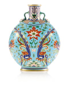 Minton cloisonne vas, 1867