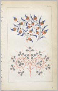 Konsten att dekorativ design: med en bilaga, som visar de timmar på dygnet då blommor öppnar, publicerad av Day & Son, London, 1862 av Christopher Dresser
