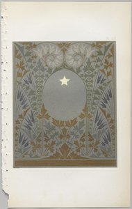 Konsten att dekorativ design: med en bilaga, som visar de timmar på dygnet då blommor öppnar, publicerad av Day & Son, London, 1862 av Christopher Dresser