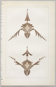 Konsten att dekorativ design: med en bilaga, som visar de timmar på dygnet då blommor öppnar, publicerad av Day & Son, London, 1862 av Christopher Dresser