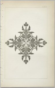 Konsten att dekorativ design: med en bilaga, som visar de timmar på dygnet då blommor öppnar, publicerad av Day & Son, London, 1862 av Christopher Dresser