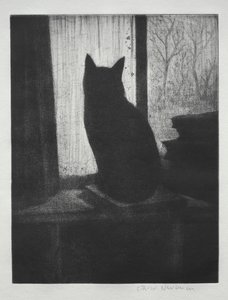 Katten av Christopher Richard Wynne Nevinson