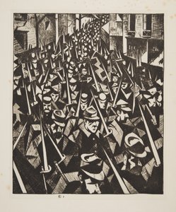 En gryning av Christopher Richard Wynne Nevinson