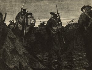 Lättnader i gryningen av Christopher Richard Wynne Nevinson