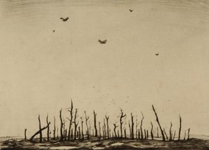 Den förbannade veden av Christopher Richard Wynne Nevinson