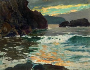 Kväll, Cardigan Bay