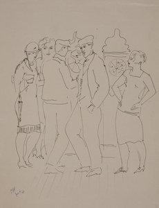 Bar i Marseille, 14 juni av Christopher Wood