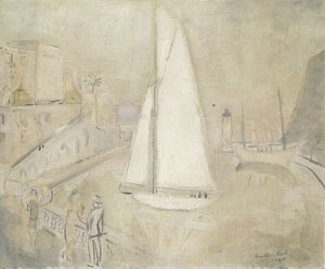 Den vita yachten i Monte Carlo av Christopher Wood