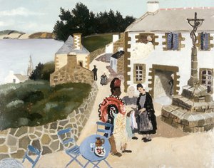 "Mattförsäljaren, Treboul", 1930