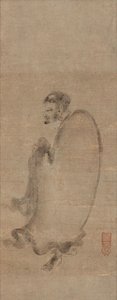 Shakyamuni Descending the Mountain, 1400-talet av Chuan Shinko