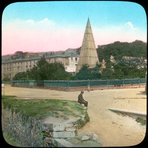 Killigrew Monument, Falmouth, Cornwall, sent 1800-tal eller tidigt 1900-tal