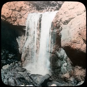 Vattenfall, Mullion, Cornwall, sent 1800-tal eller tidigt 1900-tal