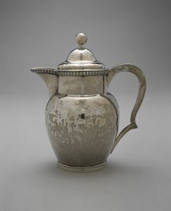 Täckt kanna, ca. 1809-1814 (silver) av Churchill and Treadwell