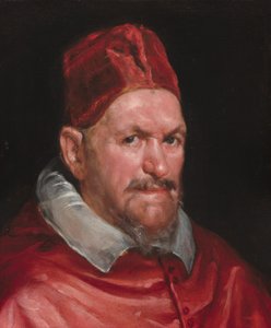 Påven Innocentius X av Circle of Diego Velázquez