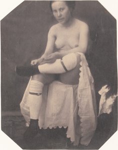 [Naken kvinna], ca. 1855. av Circle of Louis Adolphe Humbert de