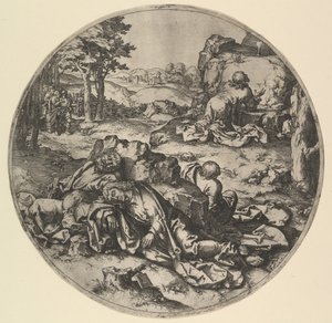 Kristus i Getsemane kopia, 1600-talet.