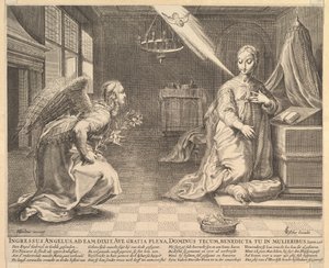 Bebådelsen, före 1652.