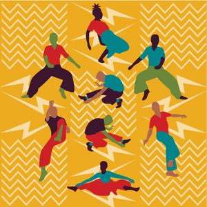 Hela natten Northern Soul Dancers av Claire Huntley
