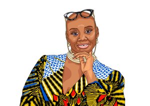 Andi Oliver, 2022 (digital) av Claire Huntley