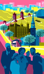 Historiska Tower of London av Claire Huntley