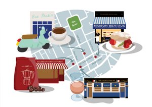 Soho-klassiker för kaffe, tårta och vin! av Claire Huntley