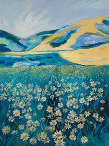 Golden Hills tusenskönfält av Claire Whitehead