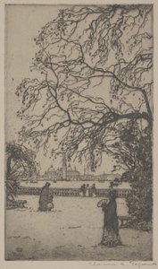Offentliga trädgårdar, Venedig av Clarence A. Gagnon