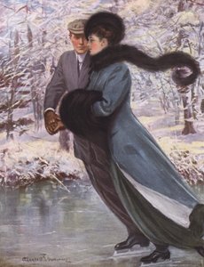Kärlek skrattar åt vintern av Clarence F. Underwood